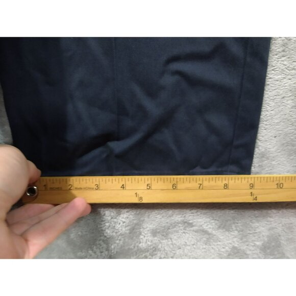 LL Bean Pants Mens 40x32 Gray Chino Natural Fit Flat Front High Rise Outdoor - Picture 6 of 9